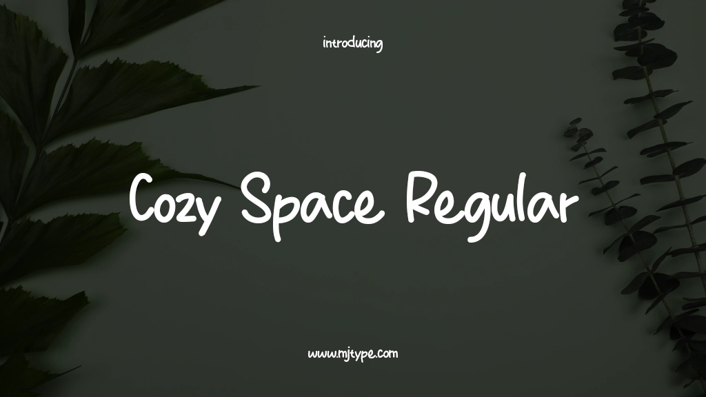 Cozy Space Regular Font Sample Images  1