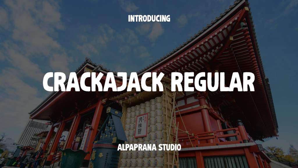 Crackajack Regular Font Sample Images  1