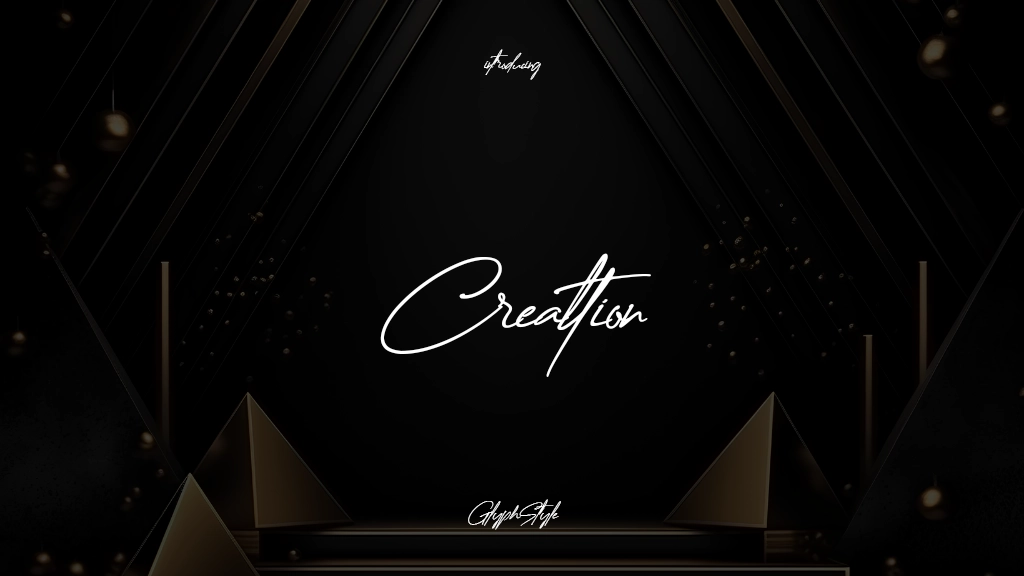 Creattion Font Sample Images  1