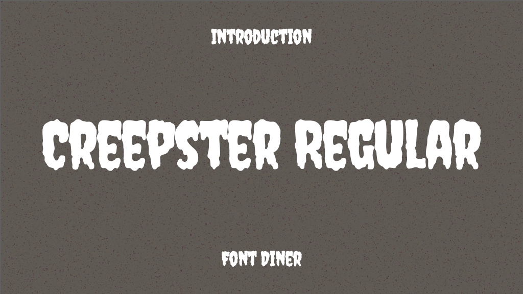 Creepster Regular Font Sample Images  1