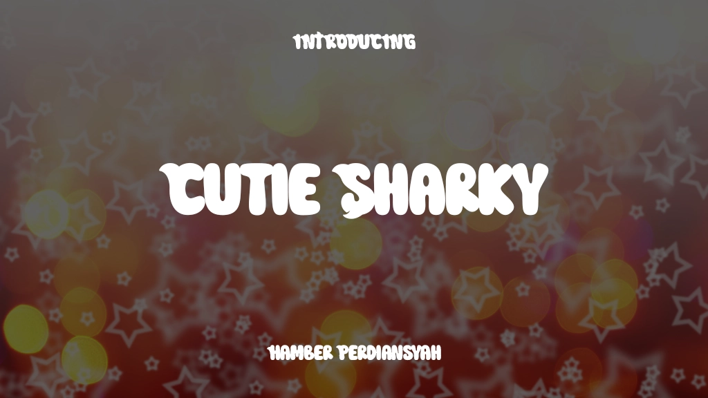 Cutie Sharky Font Font Sample Images  1