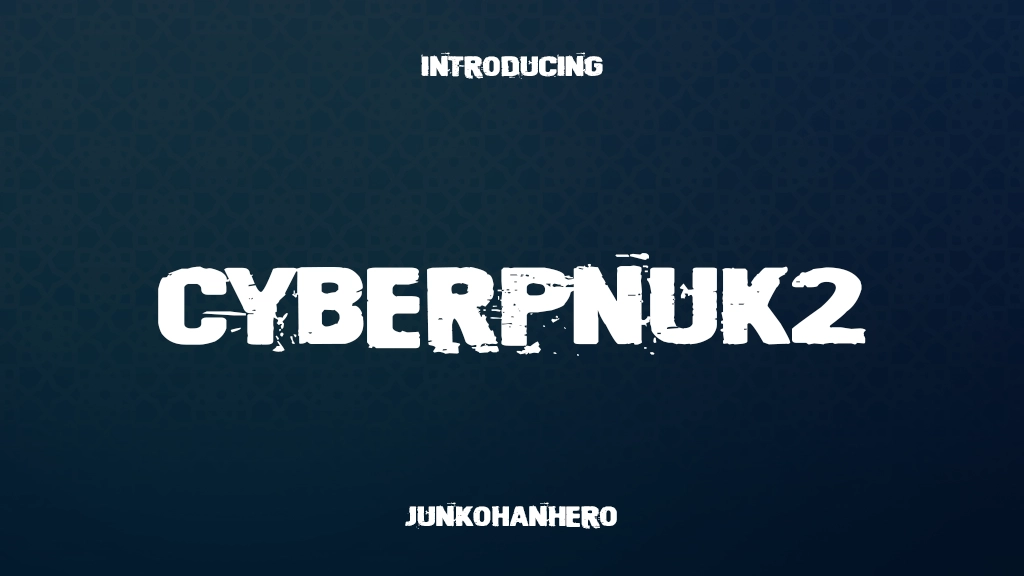 Cyberpnuk2 Font Sample Images  1