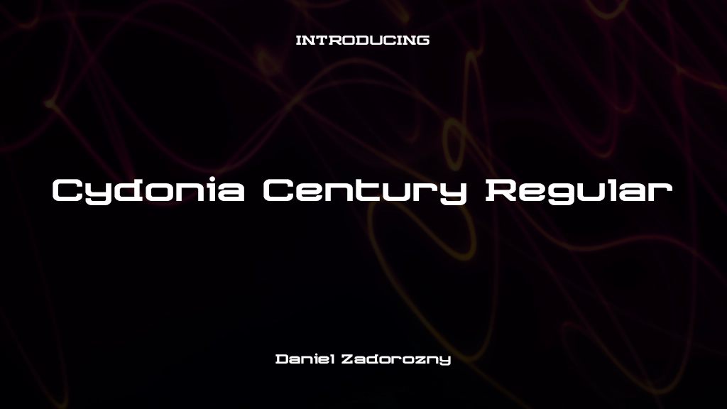 Cydonia Century Regular Font Sample Images  1