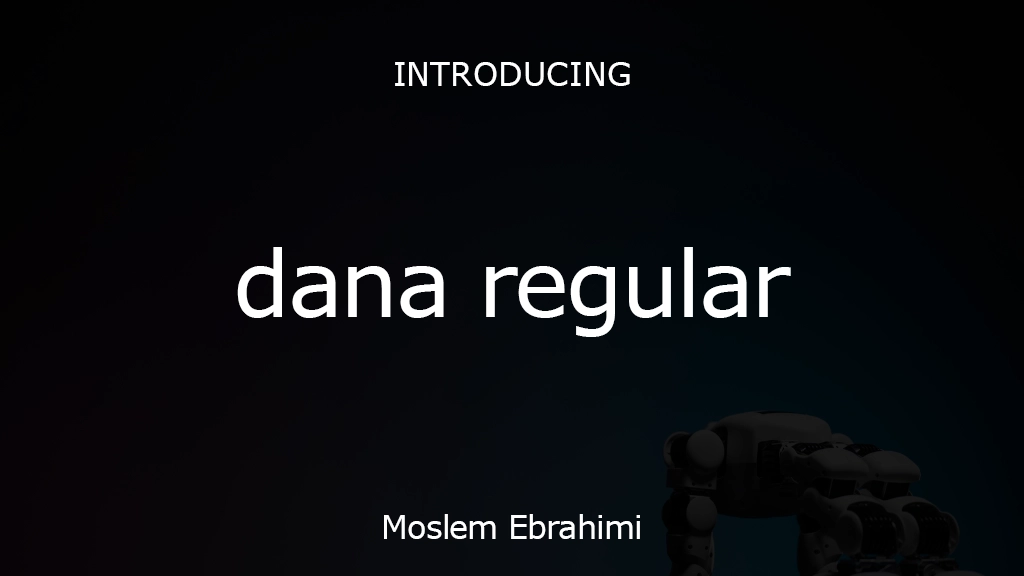 dana regular Font Sample Images  1