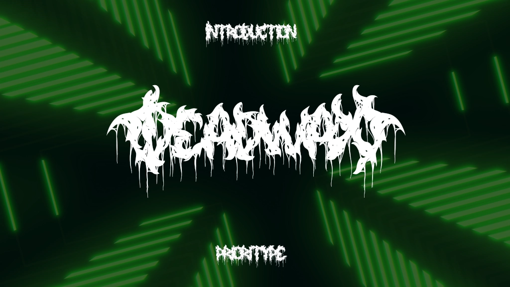 Deadwax Font Sample Image 1