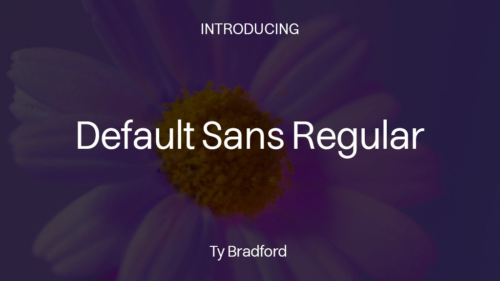 Default Sans Regular Font Sample Images  1