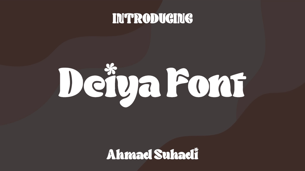 Deiya Font Font Sample Images  1