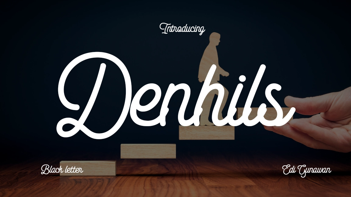 Denhils Font Sample Image 1