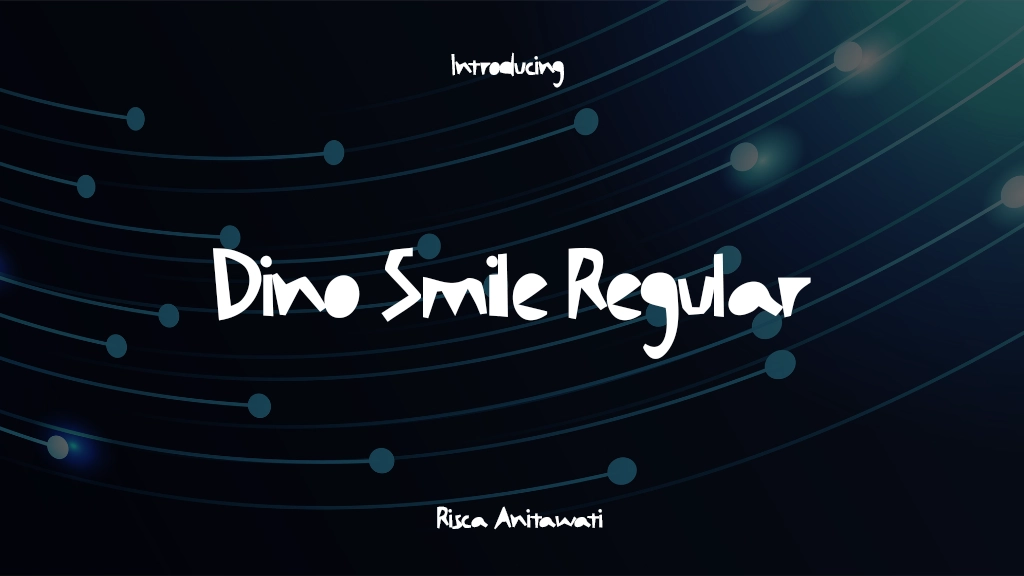 Dino Smile Regular Font Sample Images  1