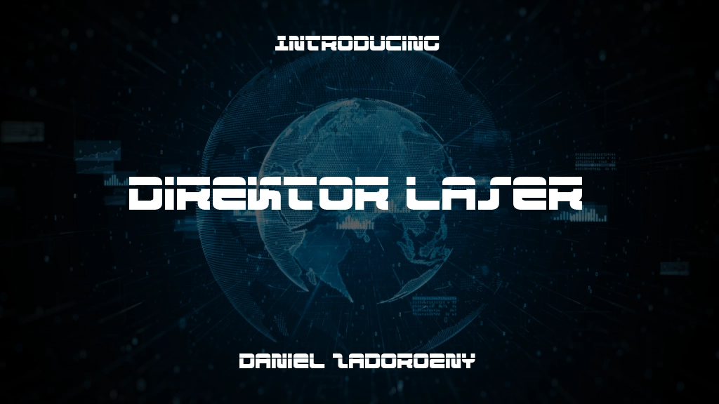 Direktor Laser Font Sample Images  1