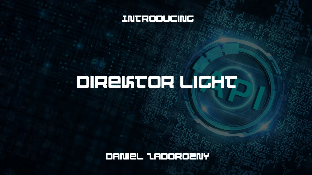 Direktor Light Font Sample Images  1