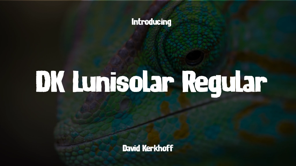 DK Lunisolar Regular Font Sample Images  1