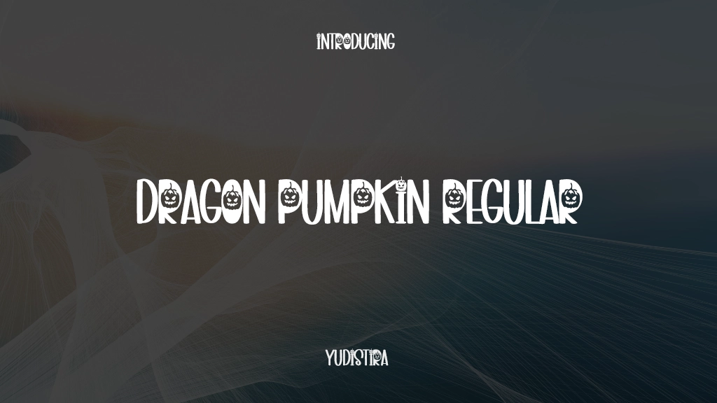 Dragon Pumpkin Regular Font Sample Images  1