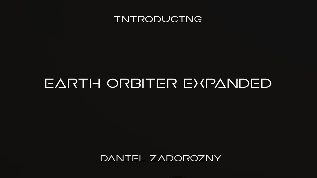 Earth Orbiter Expanded Expanded Font Sample Images  1