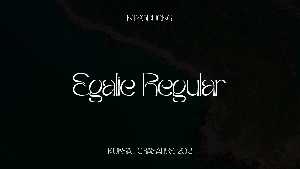 Egalie Regular Font Sample Images  1