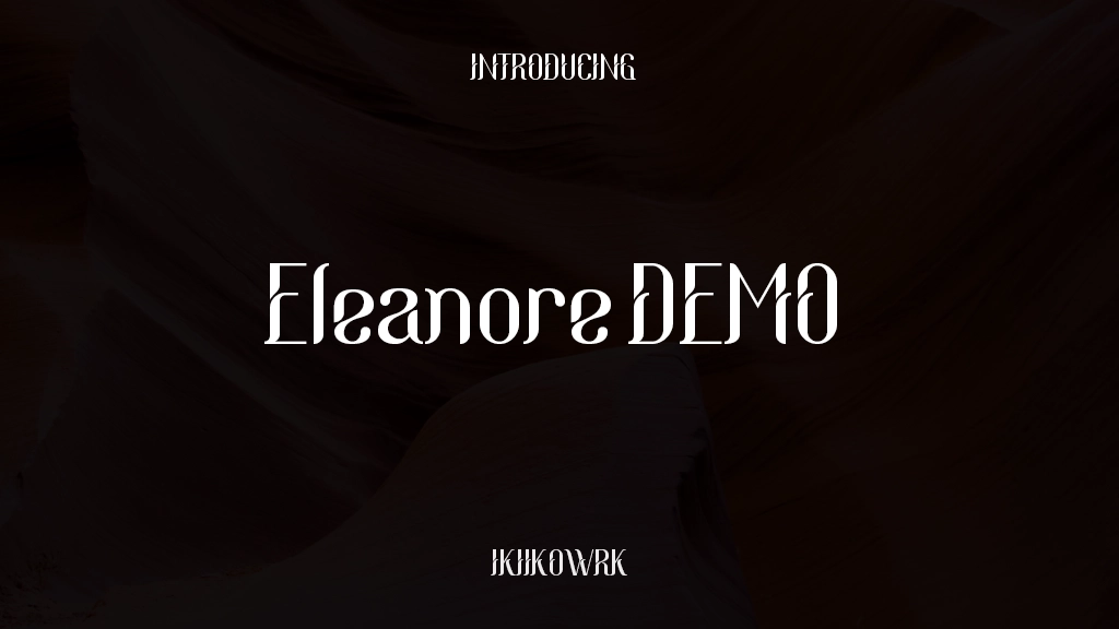 Eleanore DEMO Font Sample Images  1