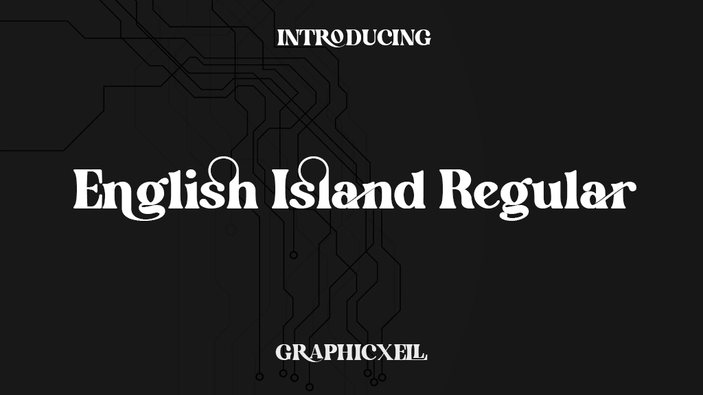 English Island Regular Font Sample Images  1