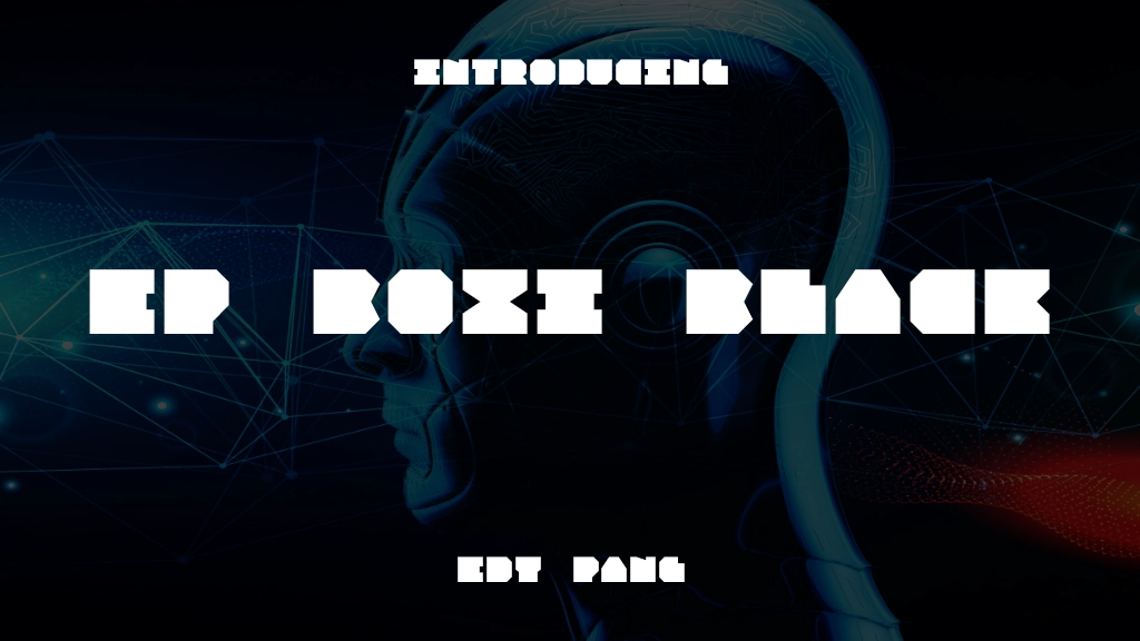 EP Boxi Black Font Sample Images  1