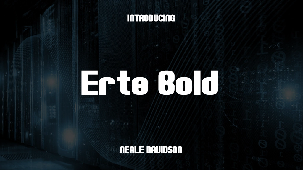 Erte Bold Font Sample Images  1