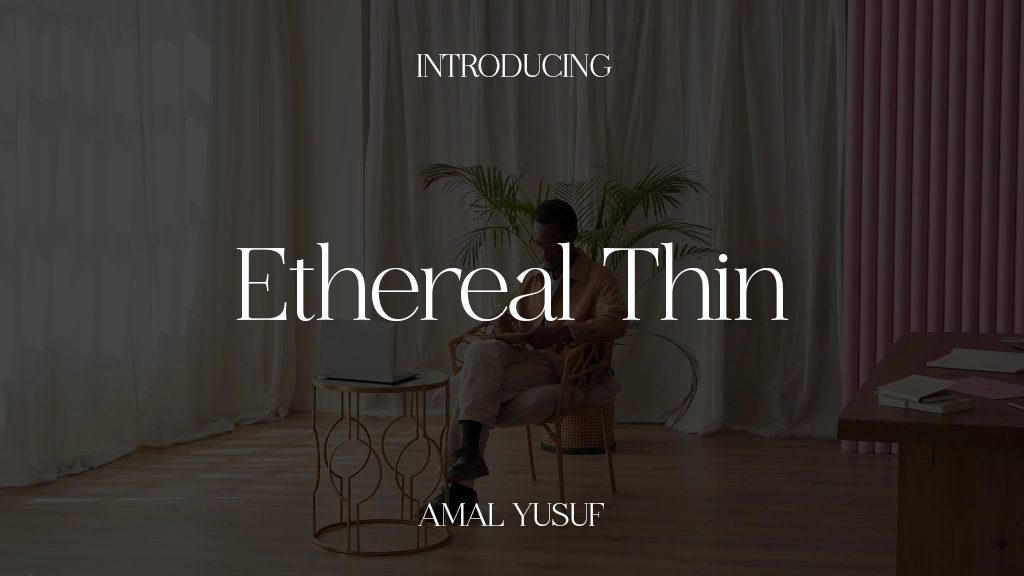 Ethereal Thin Font Sample Images  1