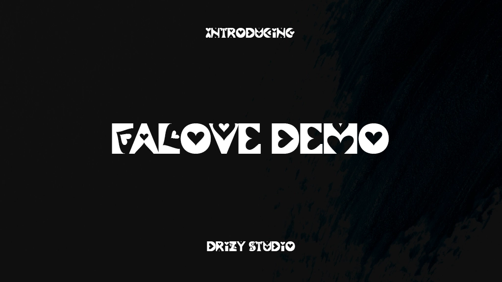 Falove Demo Font Sample Images  1