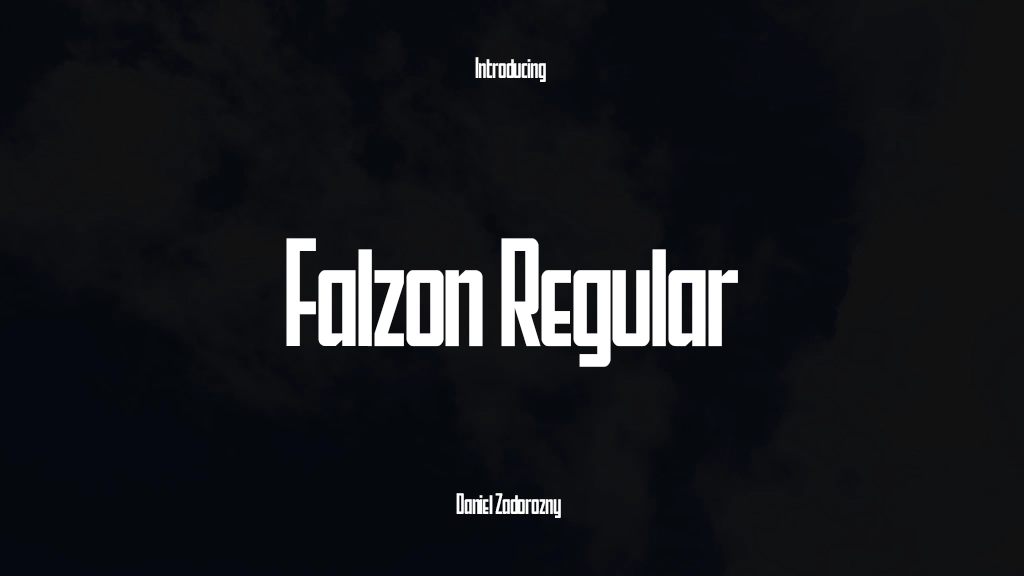 Falzon Regular Font Sample Images  1