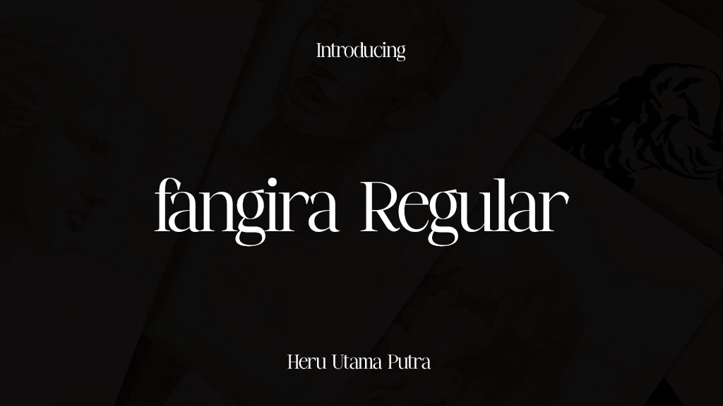 fangira Regular フォントサンプル画像  1