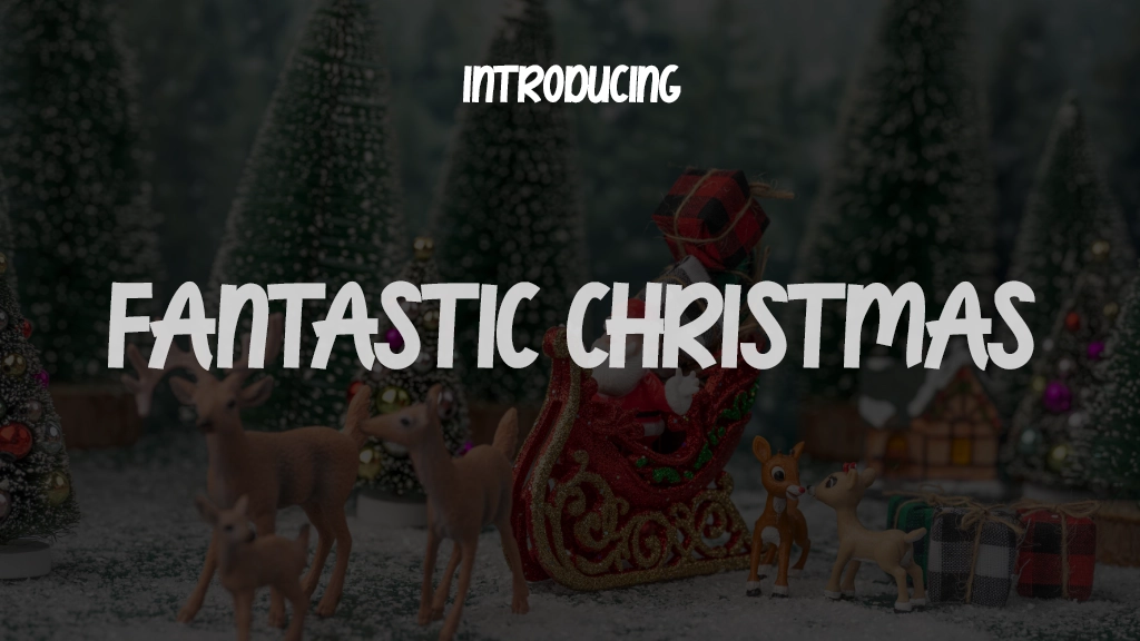 Fantastic Christmas Font Sample Images  1