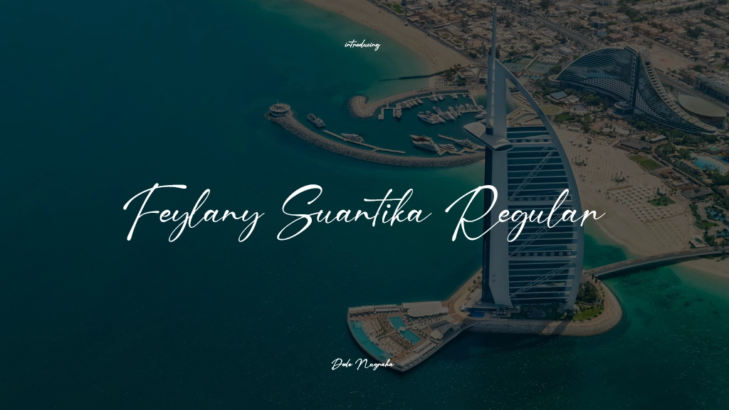 Feylany Suantika Regular Font Sample Images  1