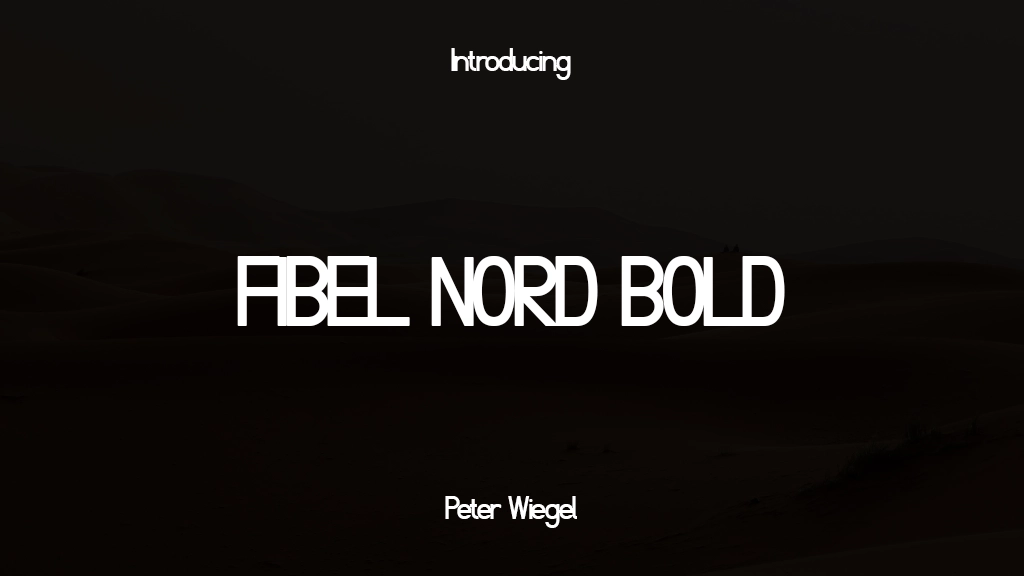 Fibel Nord Bold Font Sample Images  1