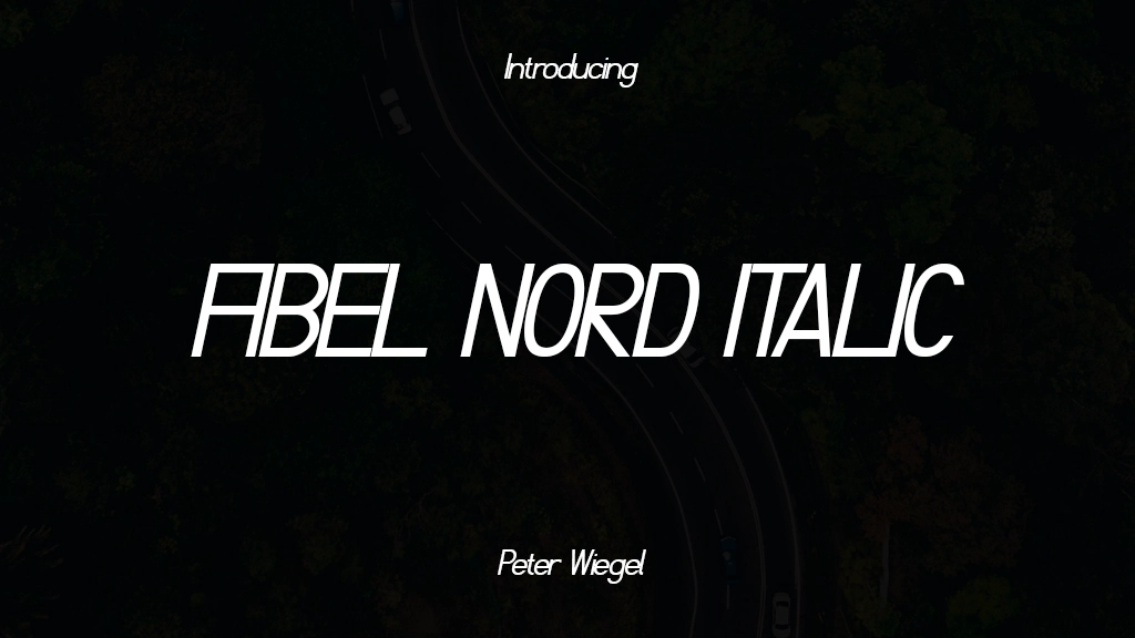 Fibel Nord Italic Font Sample Images  1