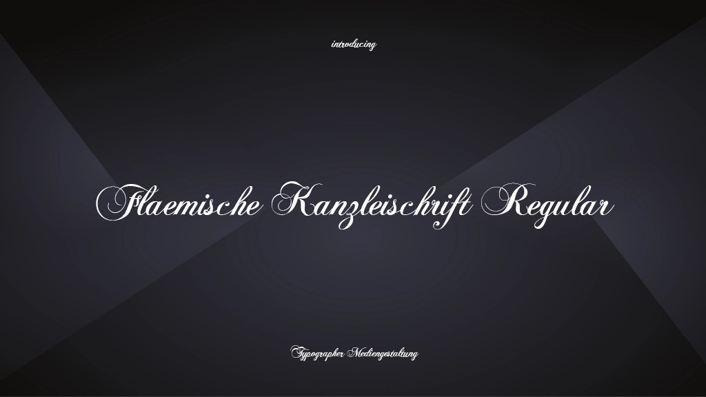 Flaemische Kanzleischrift Regular Font Sample Images  1