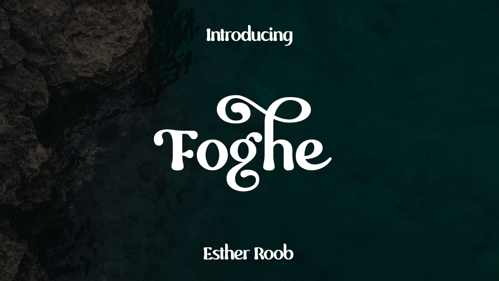 Foghe Font Sample Images  1