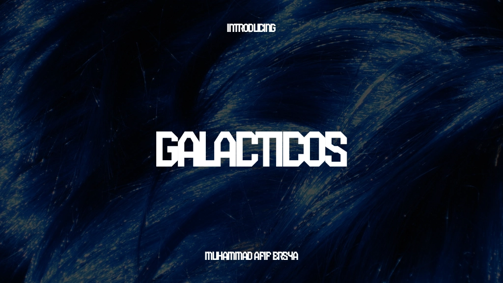 Galacticos Font Sample Images  1