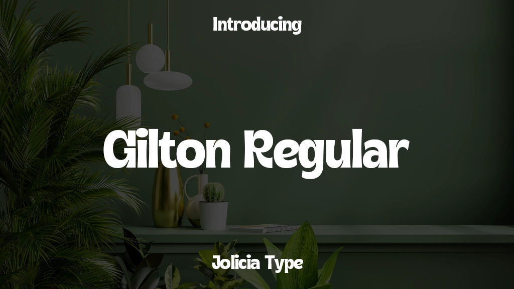 Gilton Regular Font Sample Images  1