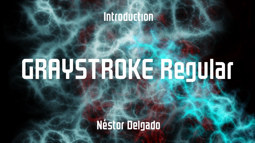 GRAYSTROKE Regular Font Sample Image 1