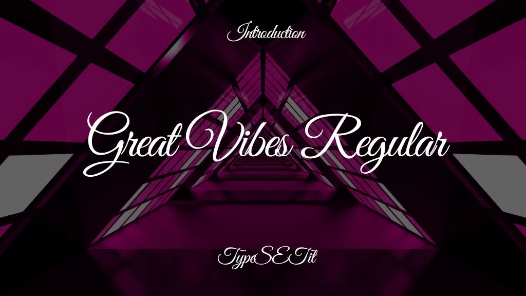 Great Vibes Regular Font Sample Image 1