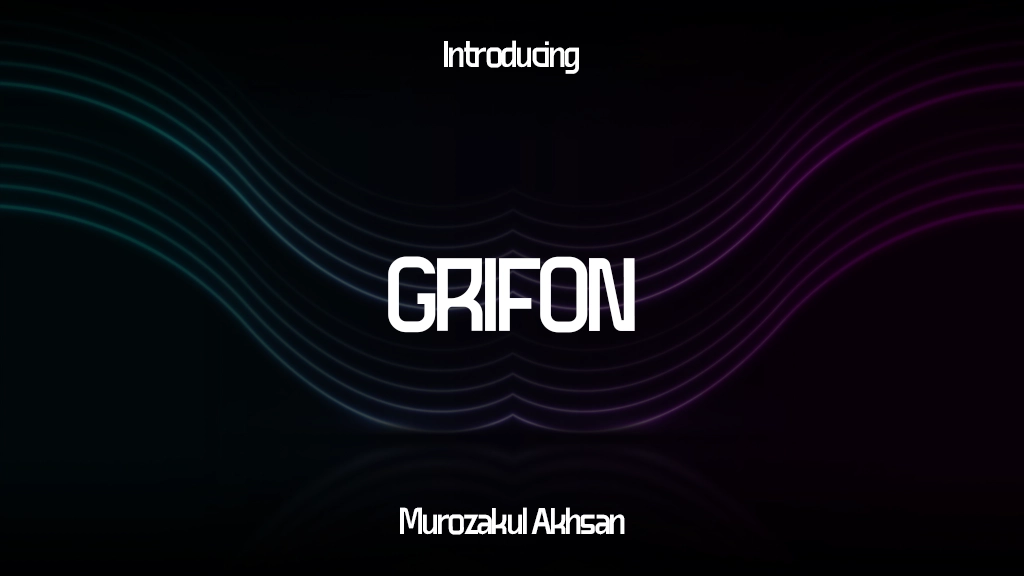 GRIFON Personal Use フォントサンプル画像  1