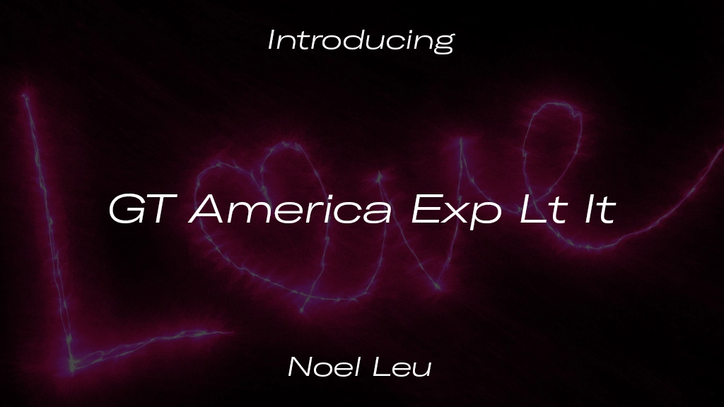 GT America Trial Exp Lt It Font Sample Images  1