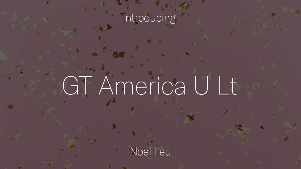 GT America Trial U Lt 字体样本图像  1