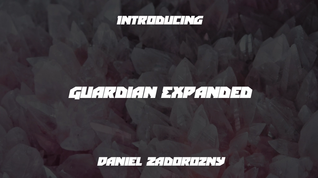 Guardian Expanded Font Sample Images  1