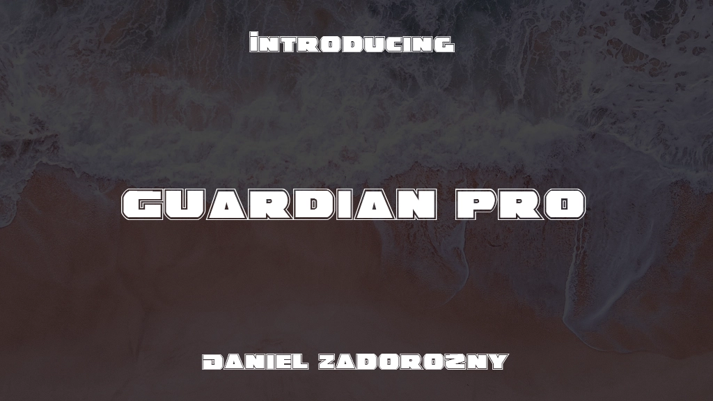 Guardian Pro Font Sample Images  1