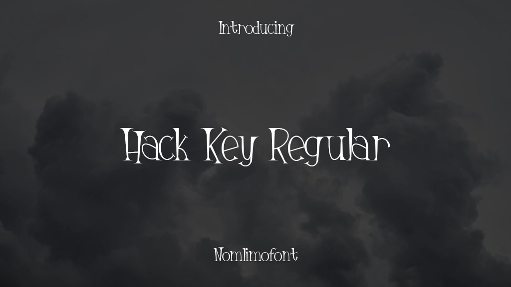 Hack Key Regular Font Sample Images  1