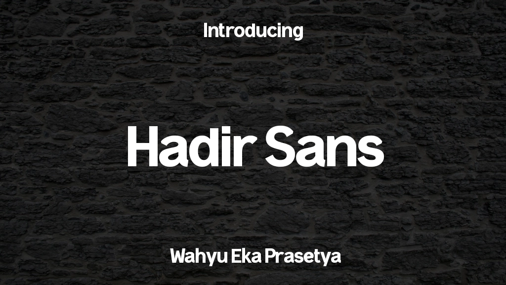 Hadir Sans Font Sample Images  1