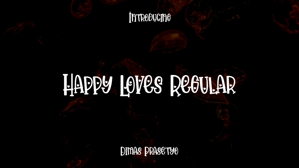 Happy Loves Regular Font Sample Images  1