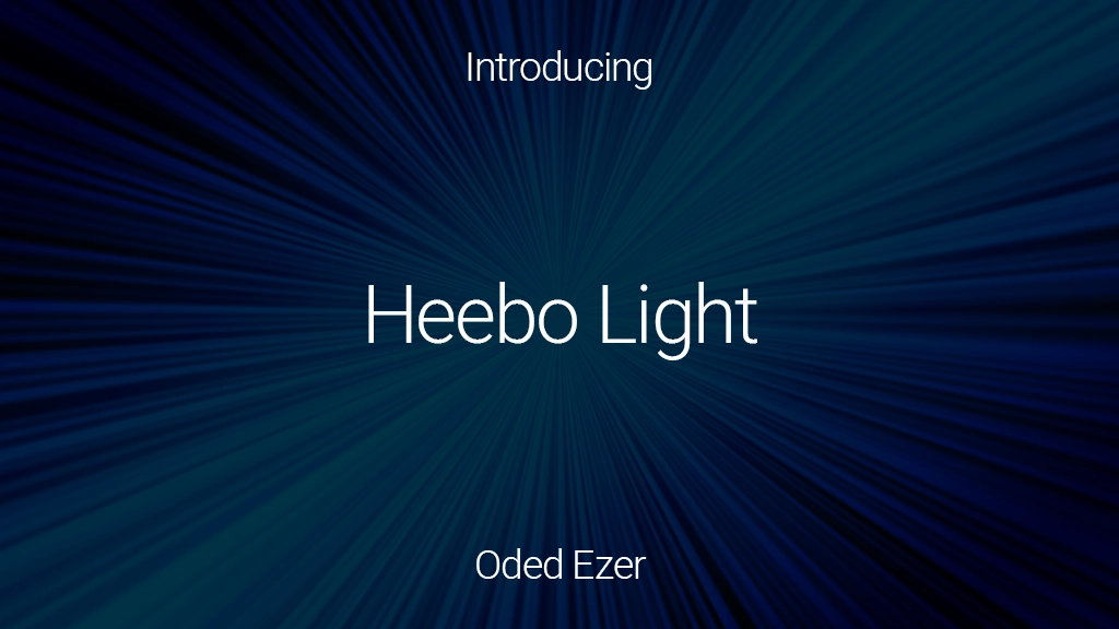 Heebo Light Beispielbilder für Schriftarten  1