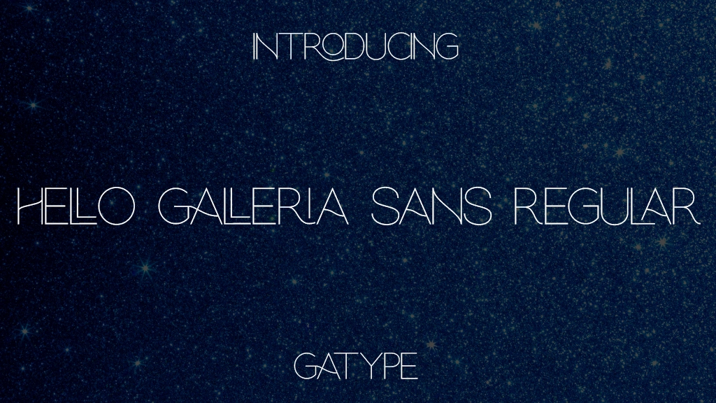 hello galleria sans Regular Font Sample Images  1