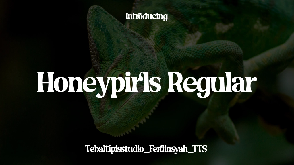 Honeypirls Regular Font Sample Images  1