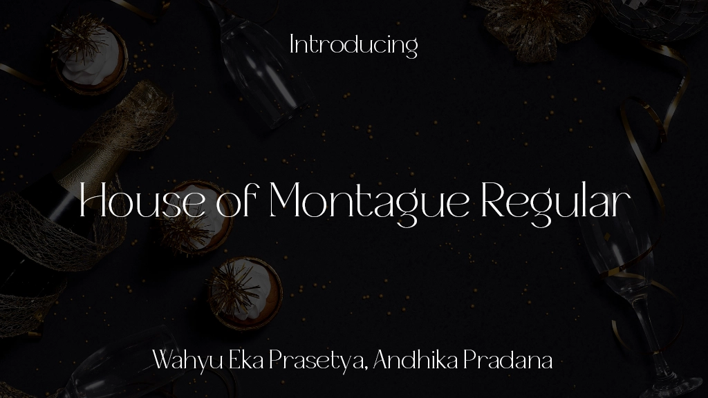 House of Montague Regular Font Sample Images  1