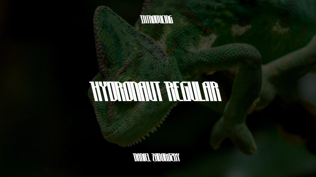 Hydronaut Regular Font Sample Images  1